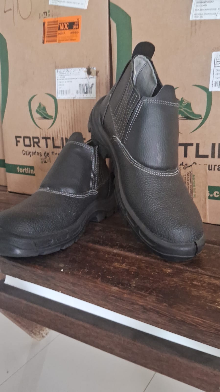 Botina de Proteção Bico de Pvc